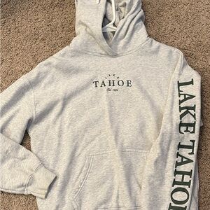 Lake Tahoe Gray Hoodie